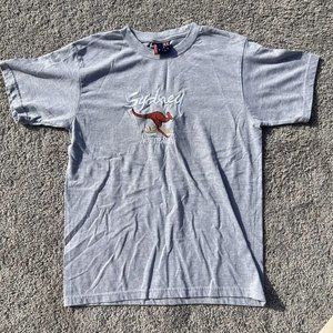 Australia Men’s Destination Shirt Tee Tshirt Kangaroo Sydney Y2k Gray Sz Small